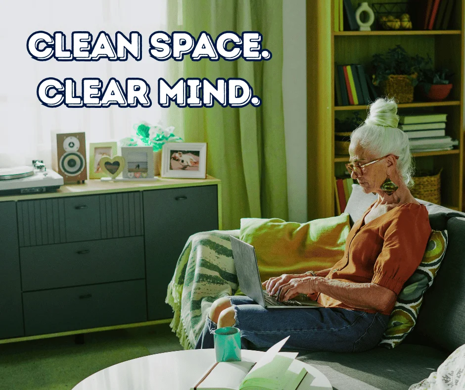 tidying hack for clean space