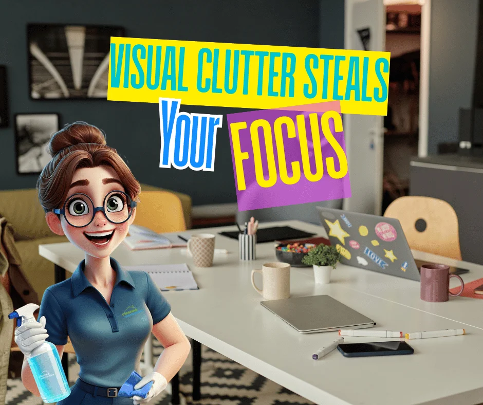 visual clutter steals your focus